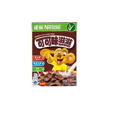 雀巢谷物麦片可可味滋滋迷你装27G