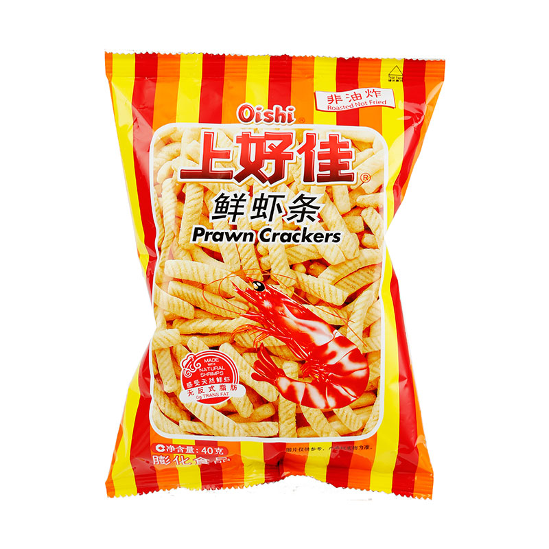 上好佳鲜虾条 40g/包