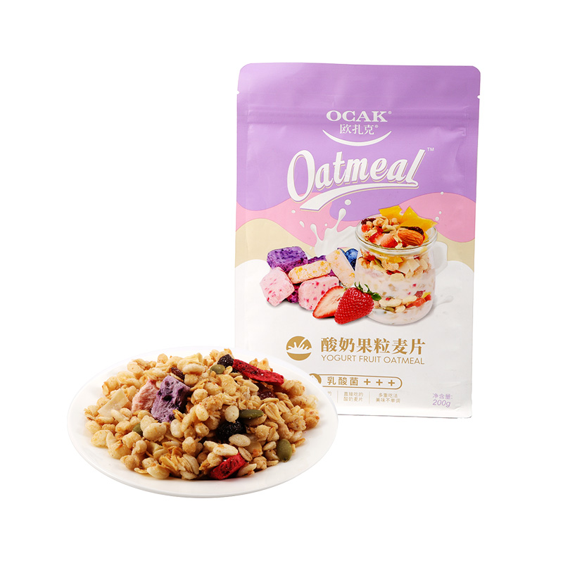 欧扎克水果坚果麦片燕麦片200克/袋