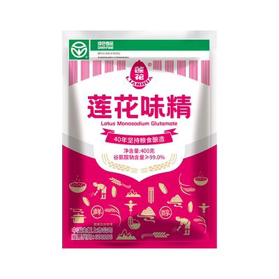 莲花增味家用调味料提鲜味精400g