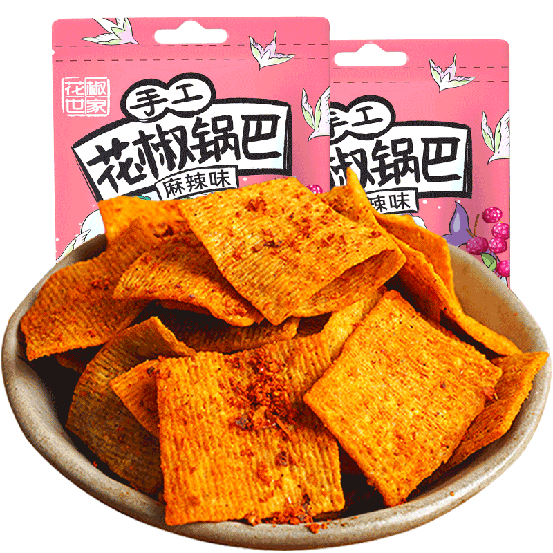 椒巴客手工花椒脆麻辣办公室零食