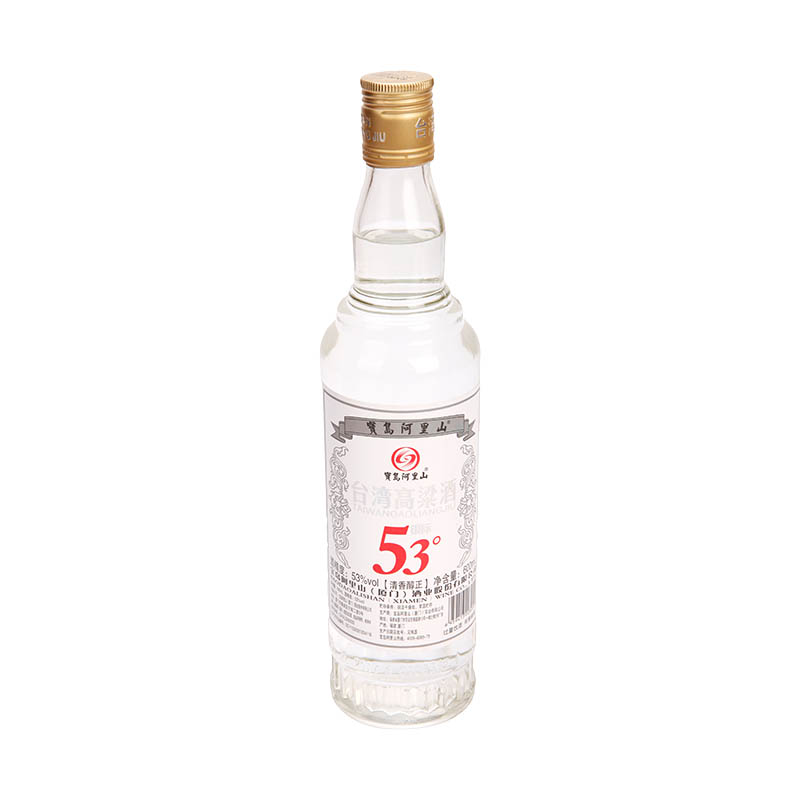 53度台湾高粱酒(银标)600ml/瓶清酒
