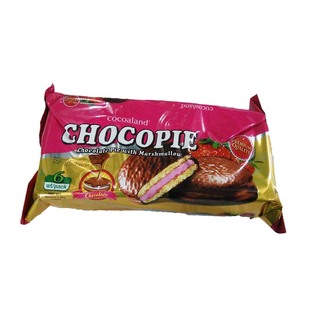 cocoaland巧克力零食派(草莓味) 150g/袋早餐面包小吃休闲食品