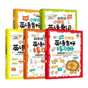 超有效图解小学生英语语法 英语英标 小学知识同步练习册句型公式