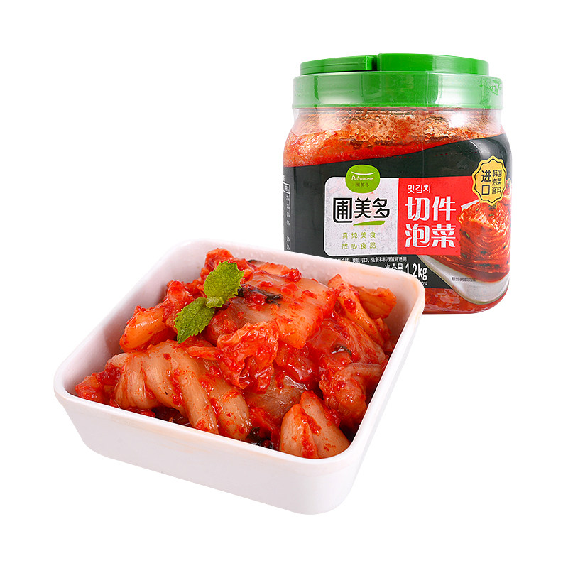 圃美多切件泡菜1.2kg/瓶食品脆爽口纯正厨房即食属于什么档次？