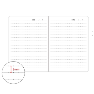 never替换芯B6编织本本芯定页手账本横线网格空白点阵课堂笔记