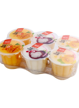 淘吉椰果布丁进口脱脂乳粉