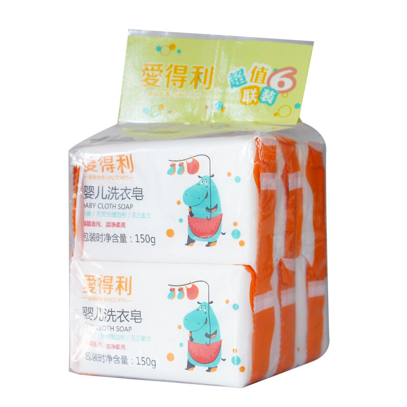 爱得利婴儿洗衣皂超值六联装BA-312在类目 尿片/洗护/喂哺/推车床, 宝宝洗浴护肤品, 婴儿皂/儿童皂/香皂中 - 来自Buy2taobao.com提供专业的淘宝代购服务