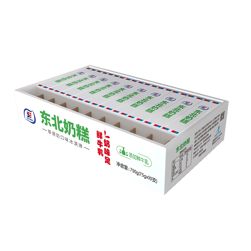 五丰东北奶糕草原奶口味冰淇淋