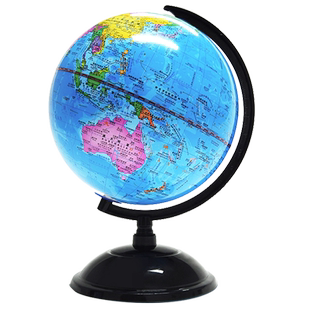 包邮北斗地球仪20cm初中生小学生用教学版专用摆件儿童玩具3D高清