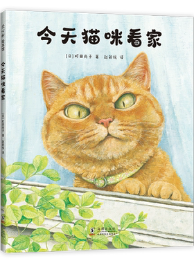今天猫咪看家猫咪故事绘本