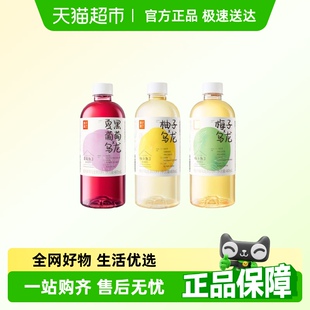 果子熟了梅子乌龙茶饮料多口味果汁茶柚子茶青梅果茶饮料