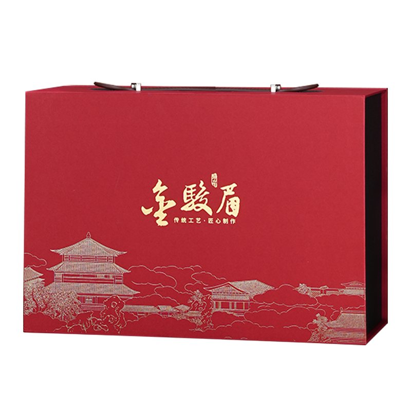 华源 武夷山特级金骏眉 红茶茶叶浓香型送礼送长辈礼盒装