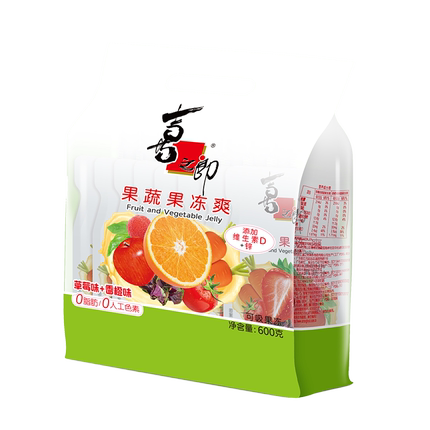 喜之郎果蔬果冻爽600g*1袋