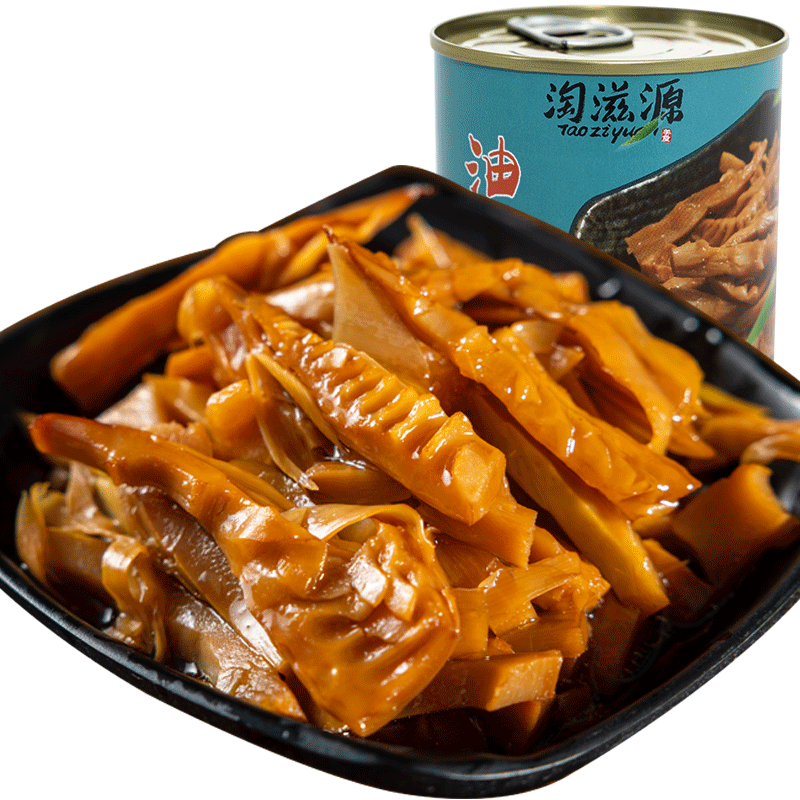 淘滋源即食古法柴火烤制油焖春笋