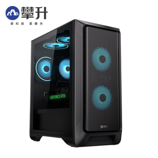 攀升i5 13400EF/RX6500XT台式电脑主机游戏家用办公组装机整机diy