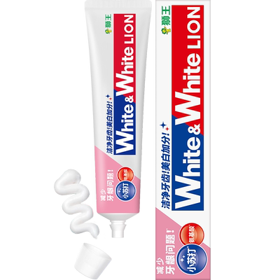 LION狮王white氨基酸美白牙膏