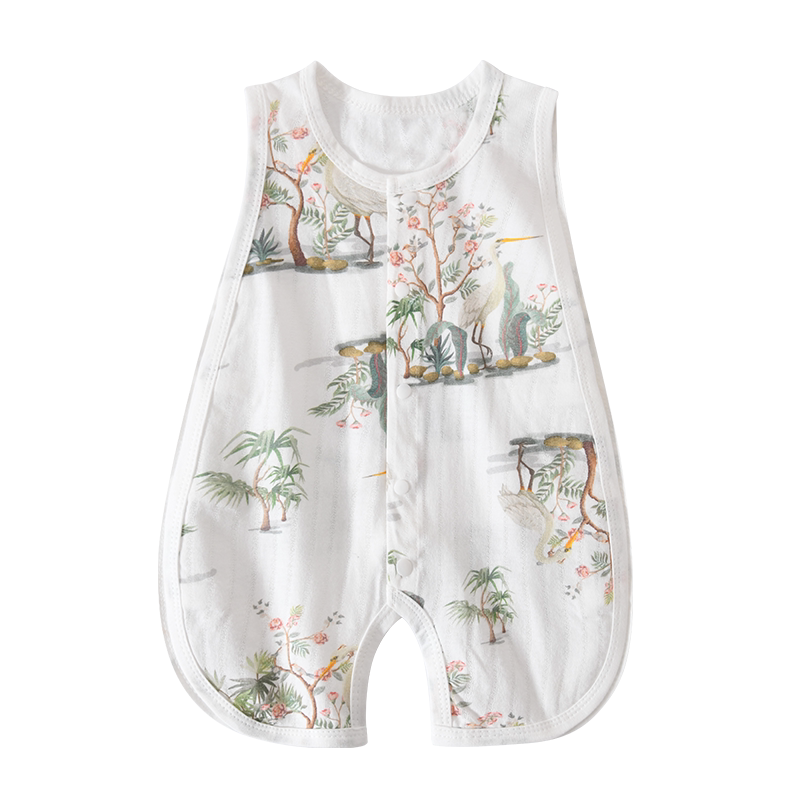 彩婴房幼儿夏婴幼儿衣服连体衣
