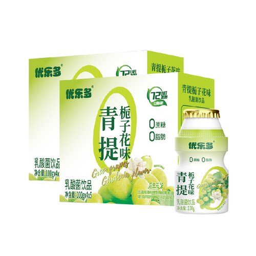 优乐多饮品白桃青提乳酸菌