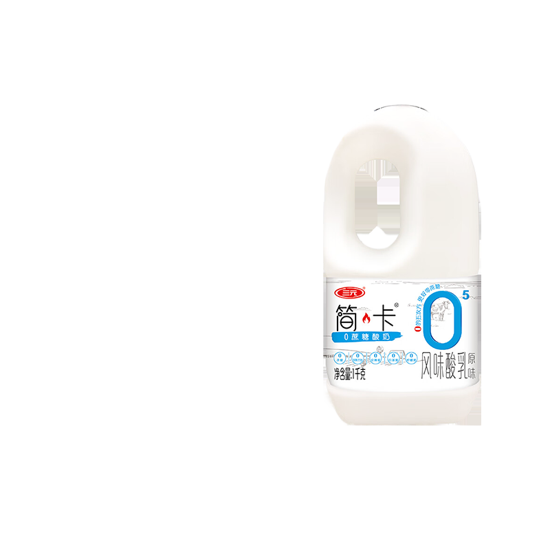 三元0蔗糖酸奶大桶装