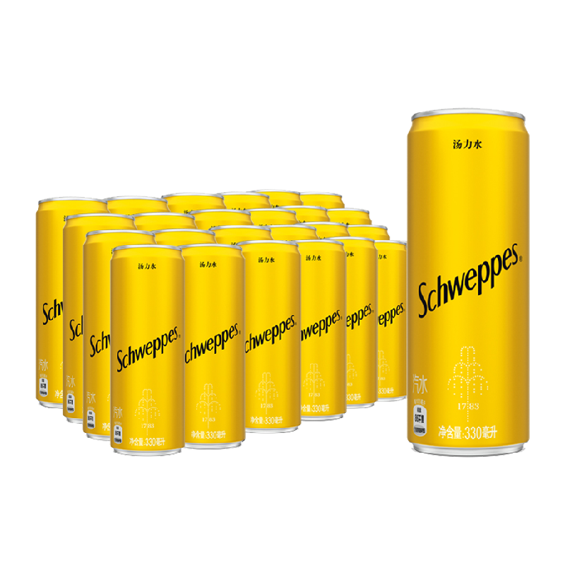 怡泉汤力水气泡水330ml×24罐