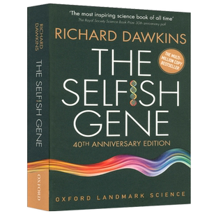 自私的基因The Selfish Gene 牛津科学经典科普读物 40周年纪念版