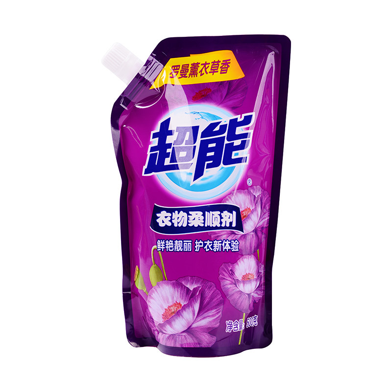 超能衣物柔顺剂柔软剂鲜艳靓丽500g/袋静电衣服防静电除静电