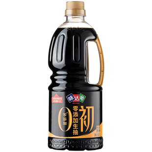 欣和味达美酱油初榨零添加生抽头道原汁炒烧菜凉拌家用调味料汁