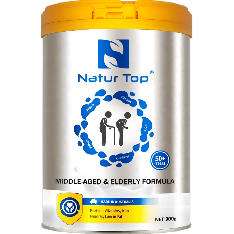 澳洲诺崔特中老年成人奶粉高钙脱脂无蔗糖900g进口罐装营养牛奶粉