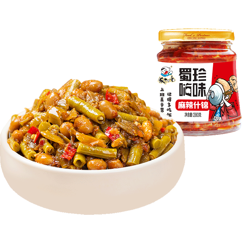 饭扫光即食下饭菜麻辣什锦下饭酱