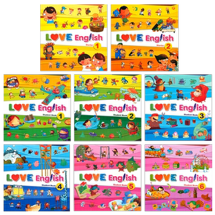 love english 英文原版 幼儿园托班教材 幼儿英语儿童启蒙 点读版