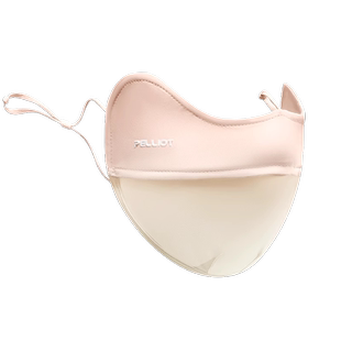 伯希和儿童防晒冰丝口罩男女童夏季户外防紫外线护眼角遮阳面罩