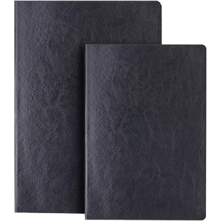 齐心商务皮面本子加厚简约记事本会议日记本记录本笔记本软皮