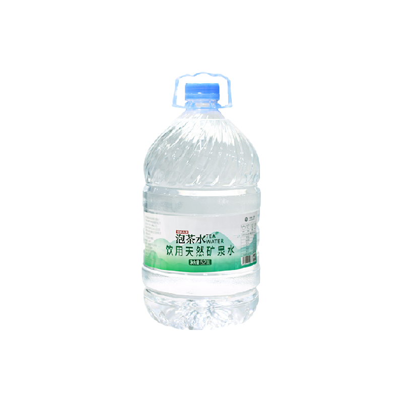 华神蓝光青城山泉泡茶水矿泉水大桶桶装水整箱批特价5.2l*4饮用水