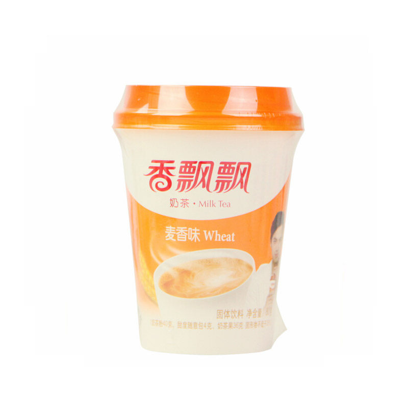 香飘飘麦香味奶茶 80g/杯