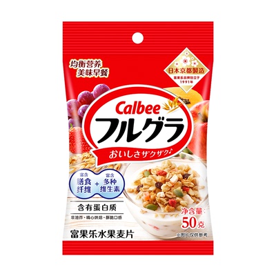 卡乐比原味水果麦片50g