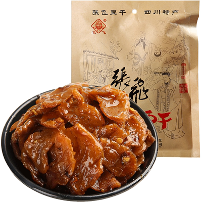张飞手撕豆干豆腐干风味小吃
