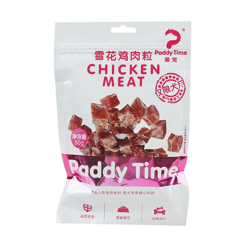 （Paddy Time）最宠雪花鸡肉粒犬用零食80g/袋狗狗狗零食怎么样,好用不?