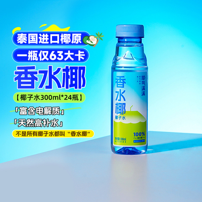 耶气满满香水椰300ml×24瓶