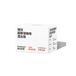 三顿半快饮拿铁美式冷萃超即溶无蔗糖咖啡粉