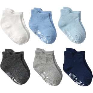 儿童地板袜宝宝防滑学步袜套婴儿室内鞋袜蹦床隔凉袜子男春秋秋冬