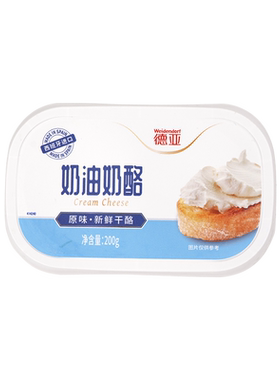 德亚西班牙进口奶油奶酪质地稠厚