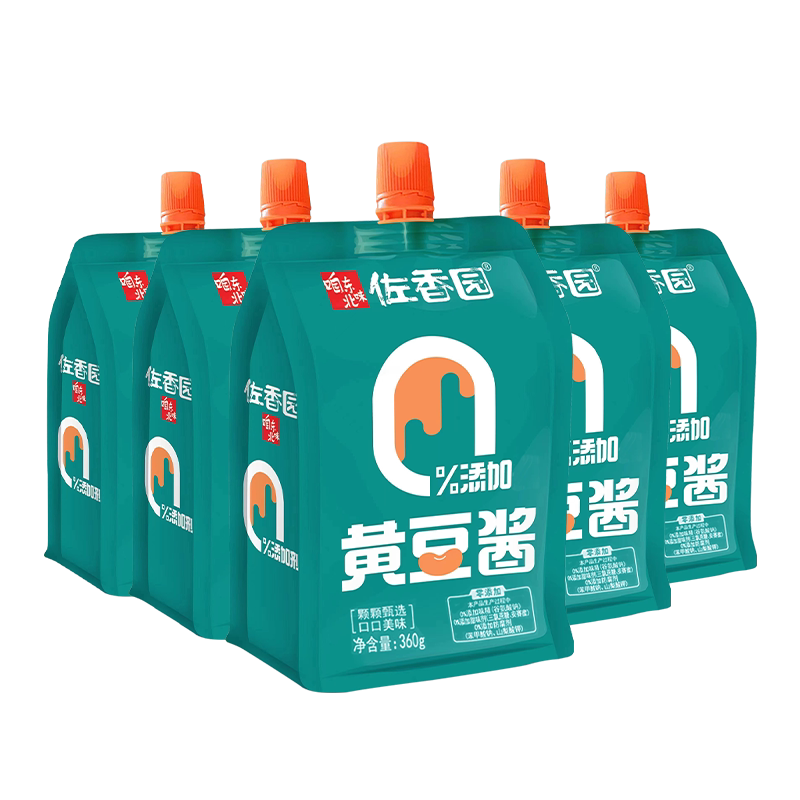 佐香园0添加黄豆酱东北大酱