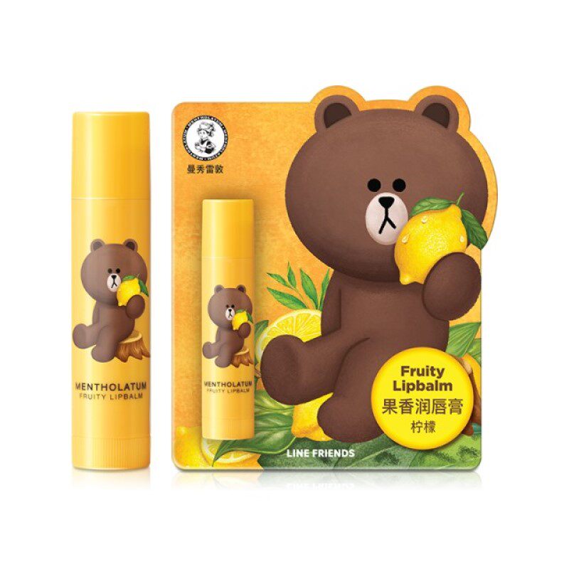 mentholatum/曼秀雷敦曼秀雷敦果香润唇膏柠檬
