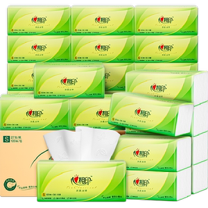 详情领优惠心相印茶语丝享抽纸3层实惠装卫生纸巾家用餐巾纸