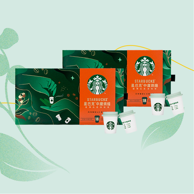 星巴克冻干速溶咖啡2.7g×36杯