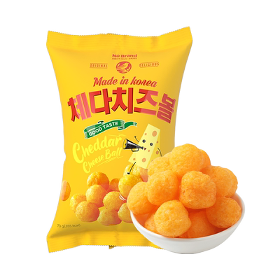 NoBrand进口切达芝士球零食