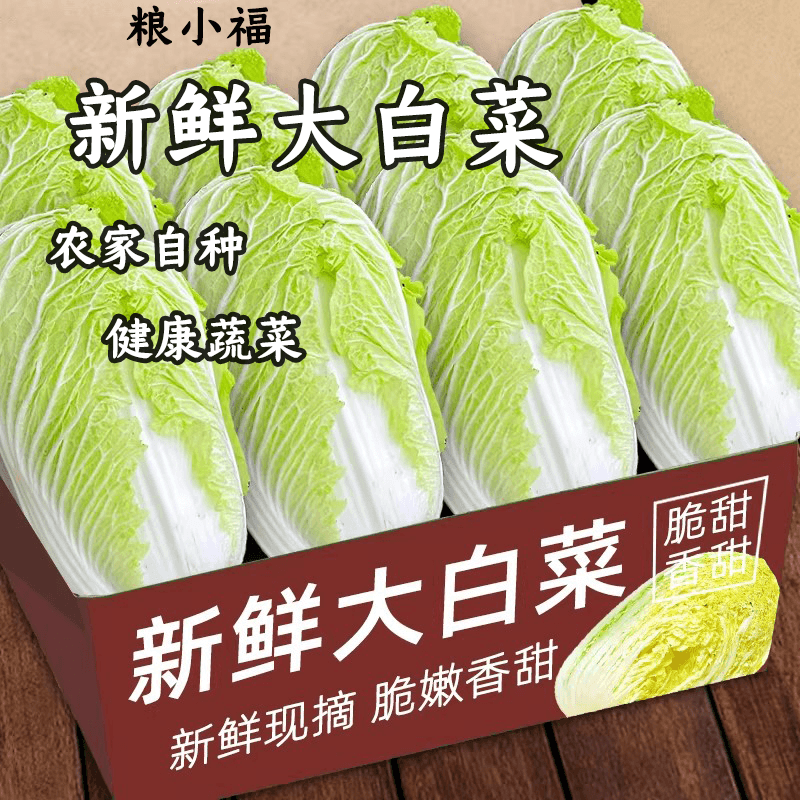 正宗大白菜新鲜冬储蔬菜霜打白菜鲜嫩好吃可做辣白菜酸菜整箱,水产肉类/新鲜蔬果/熟食,叶菜类,淘宝优惠券,粉丝福利购,淘宝优惠卷