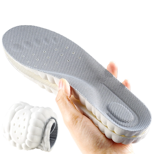 运动鞋垫男款久站不累加厚运动气垫减震女软底舒适踩屎感跑步专用