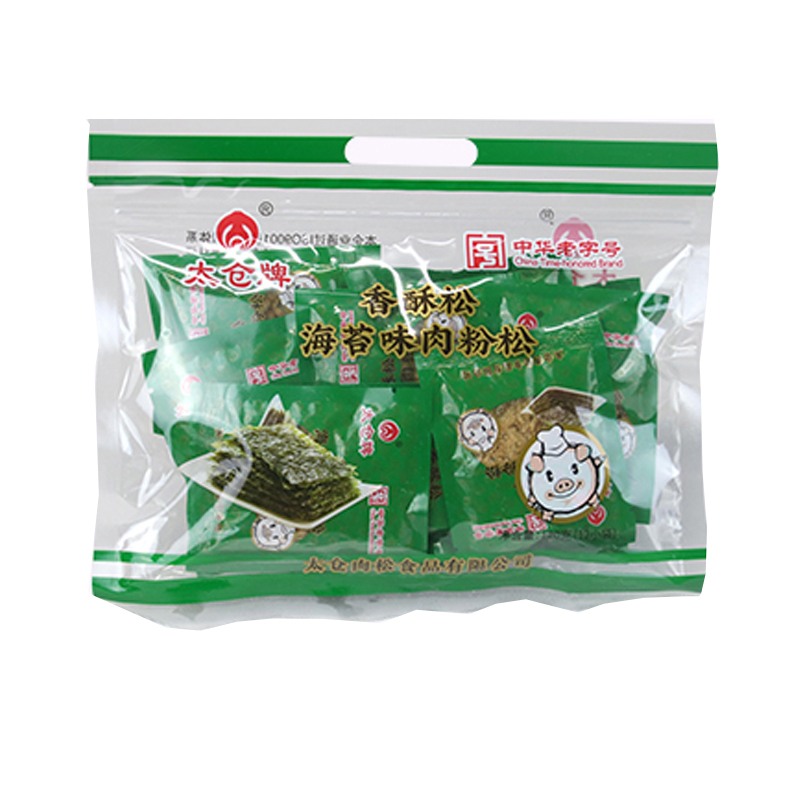 太仓牌海苔味香酥松 120g/袋